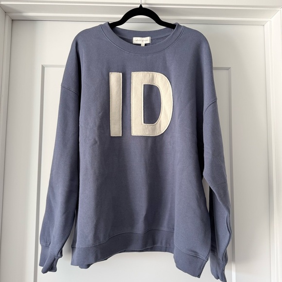State of Mine Tops - NWT-State of Mine Woman’s Big Timer State Sweatshirt Navy Idaho Sz XXL